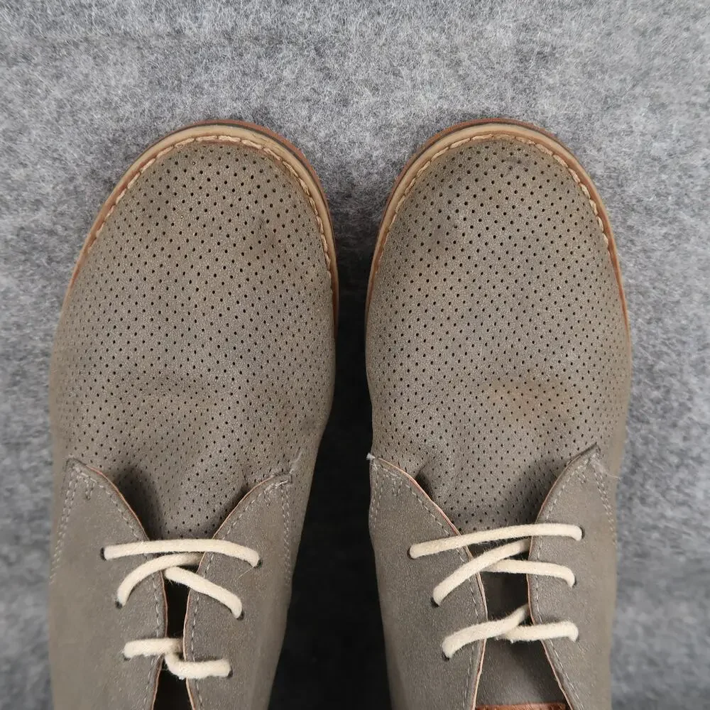 Report Shoes Kids Boys 3 Chukka Boot Casual Dress Lace Up Perforated Sneaker